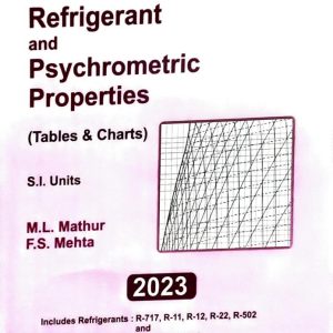 Refrigerant and Psychrometric Properties (Tables and Charts) S.I. Units